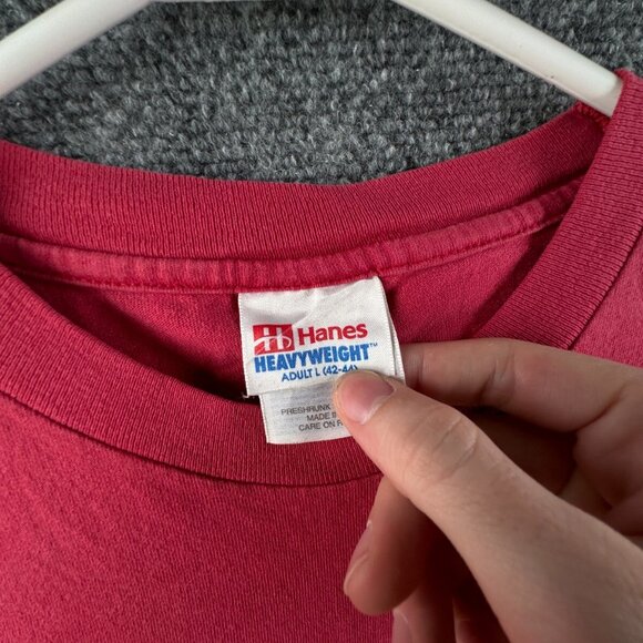 VTG Kentucky Derby 1997 Red T Shirt USA Large Short Sleeve Cotton Horse Racing - Picture 9 of 15